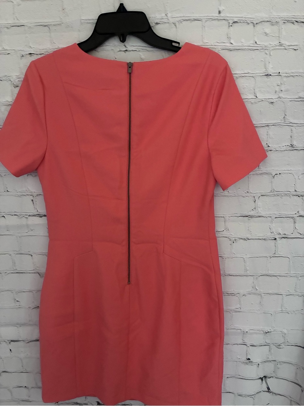 Banana Republic Bubblegum Pink Short Sleeve Sheath Dress - Picture 3 of 3